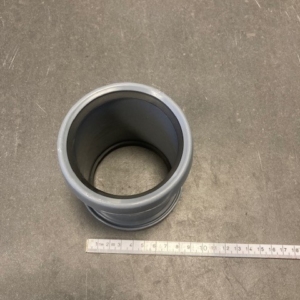 PVC 75mm schuifmof manchetmof x manchetmof